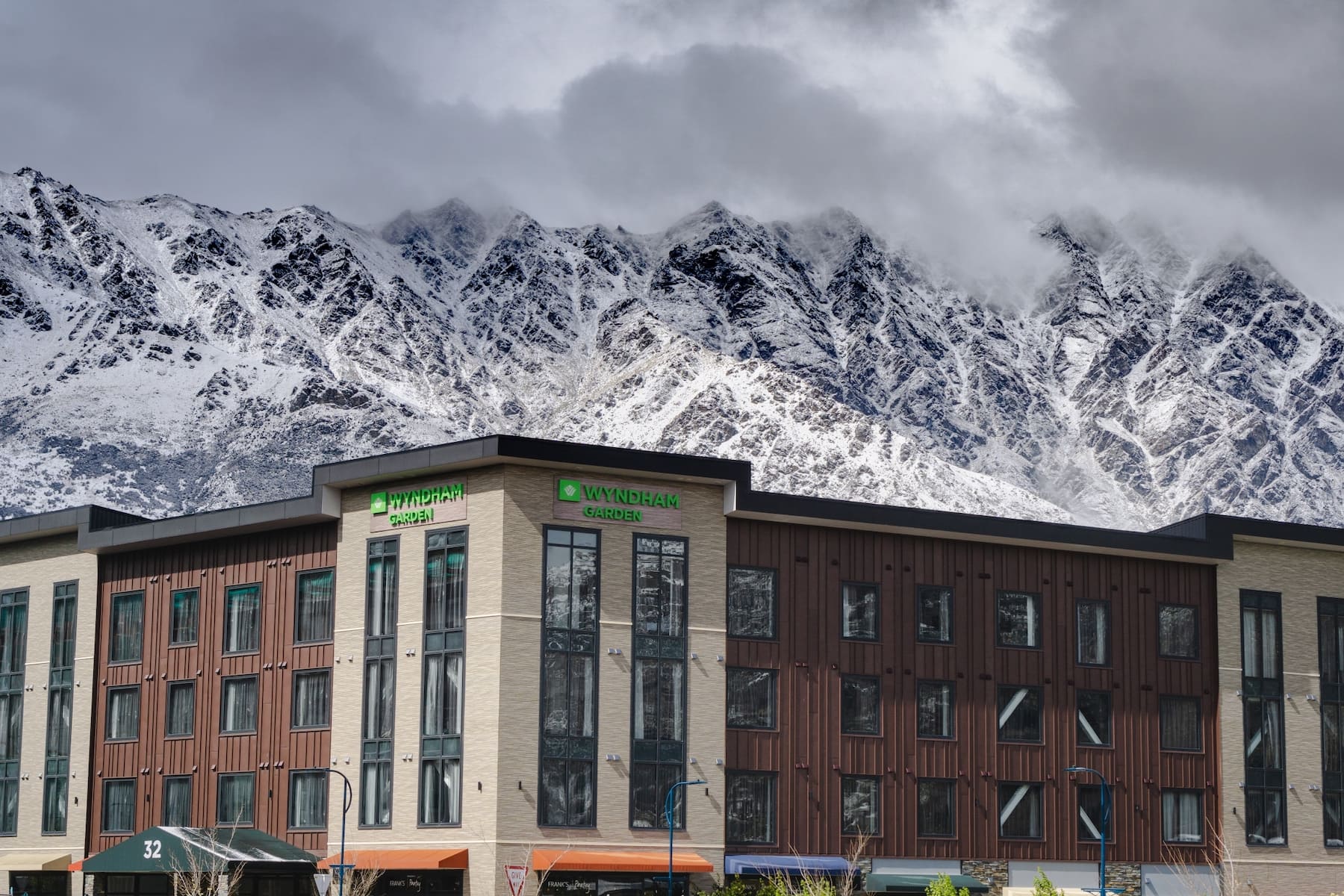 Exterior of Wyndham Garden Remarkables Park Queenstown hotel in Queenstown, Other than US/Canada